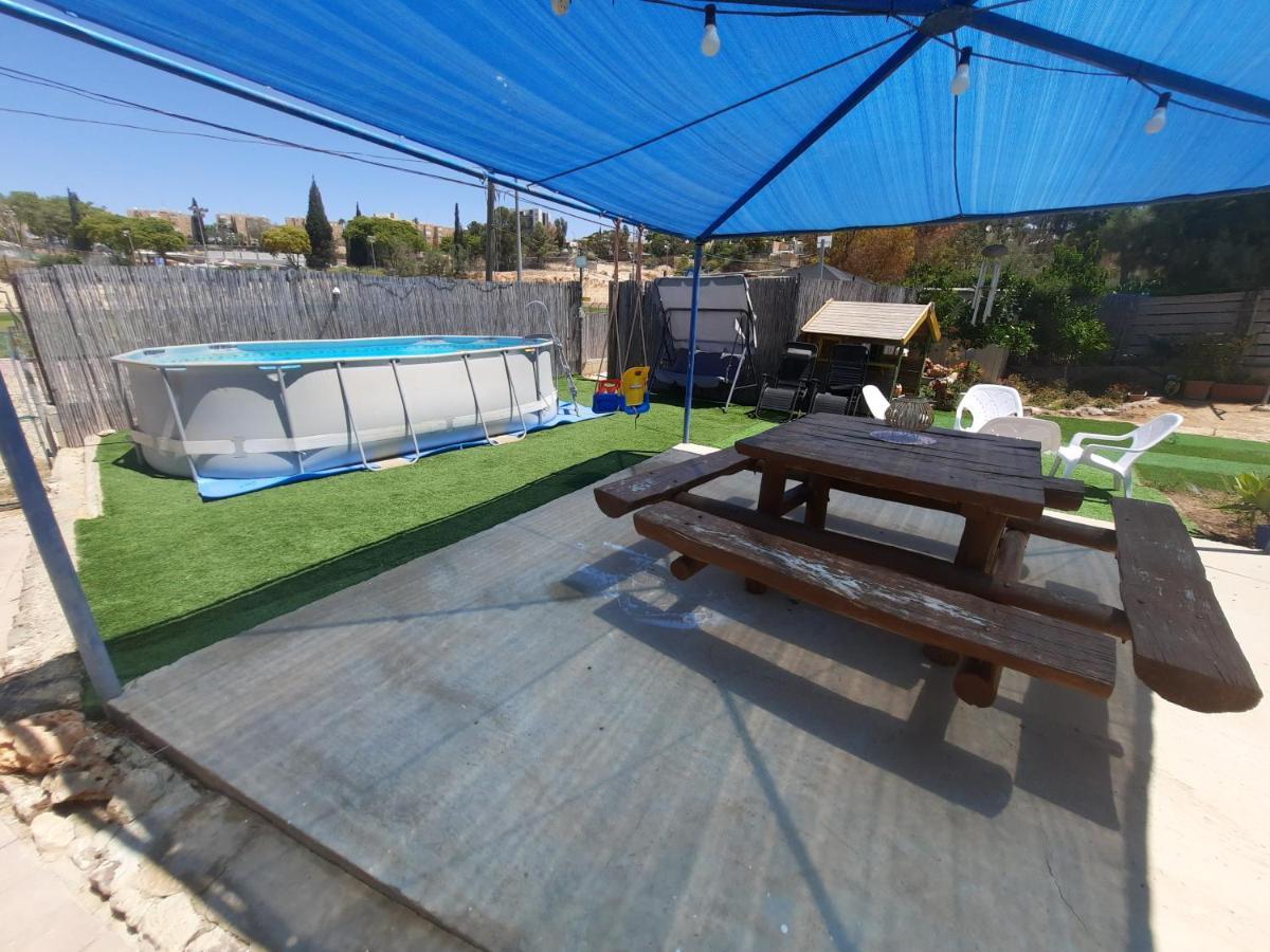 Akhva Accommodation Unit-אחווה יחידת אירוח Arad Eksteriør billede
